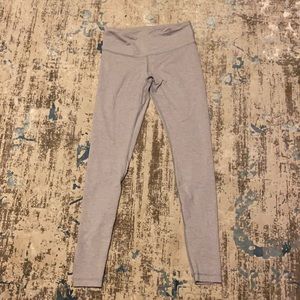 Lululemon grey wunder under leggings